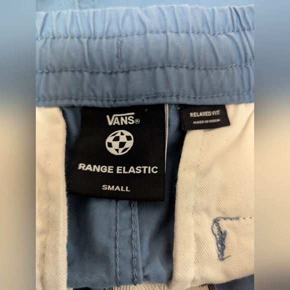 Vans Relaxed Elastic Shorts in Copen Blue SIZE S NWT - Picture 10 of 12